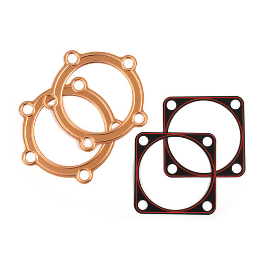 James Gaskets Knuckle head & base gasket kit. Copper/RCM