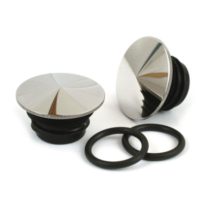 Stainless Steel Gas Cap Set, Pointed