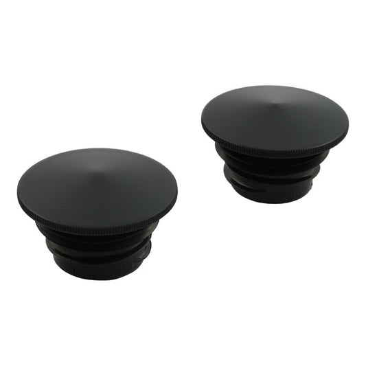 Black Gas Cap Set, Pointed