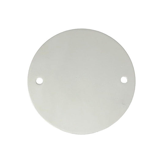 Flat Point Cover. Chrome