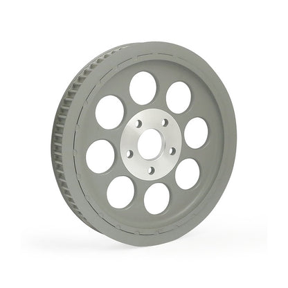 Reproduction OEM Style Wheel Pulley 70t, 1-1/2" Belt. Silver