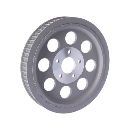 Reproduction OEM Style Wheel Pulley 65t, 1-1/2" Belt. Silver