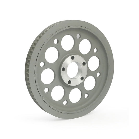 Reproduction OEM Style Wheel Pulley 70t, 1-1/8" Belt. Silver
