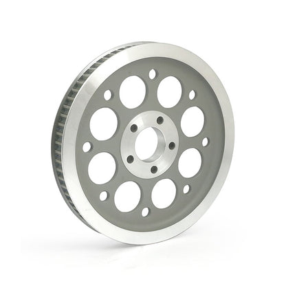 Reproduction OEM Style Wheel Pulley 70t, 1-1/8" Belt. Silver
