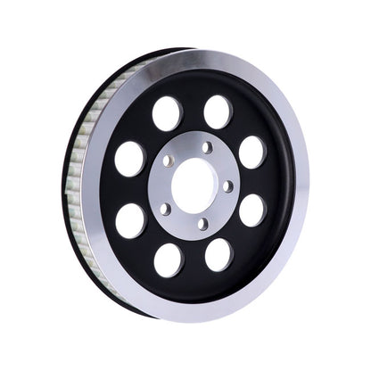 Reproduction OEM Style Wheel Pulley 61t, 1-1/8" Belt. Black