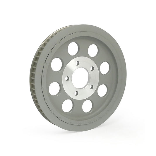 Reproduction OEM Style Wheel Pulley 61t, 1-1/8" Belt. Silver