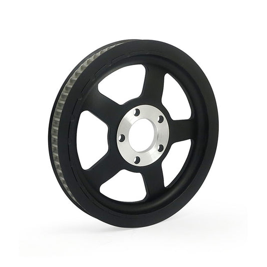Reproduction OEM Style Wheel Pulley 68t, 1-1/8" Belt. Black