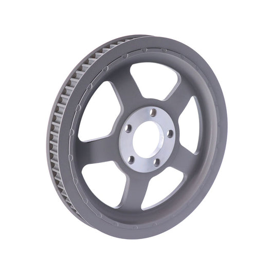 Reproduction OEM Style Wheel Pulley 68t, 1-1/8" Belt. Silver