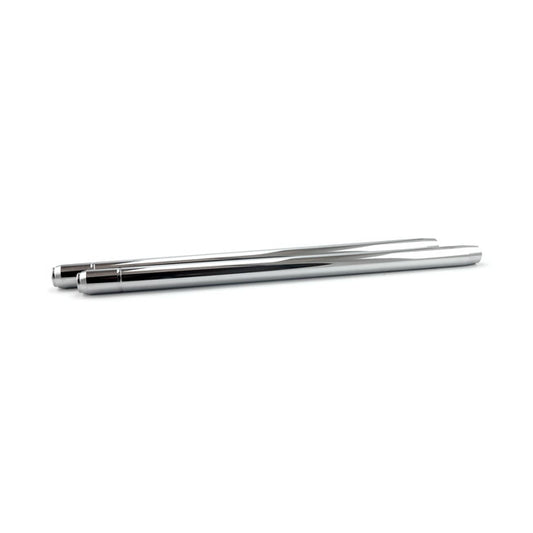 Fork Tubes 35mm, 29-1/4". Show Chrome