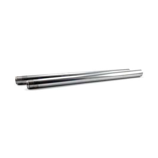 Fork Tubes 41mm. 22-7/8". Show Chrome
