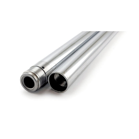 Fork Tubes 41mm. 22-7/8". Show Chrome