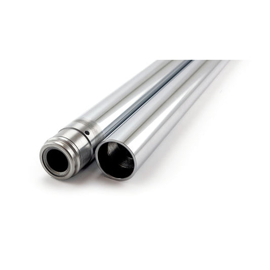Fork Tubes 41mm, 22-1/4". Show Chrome