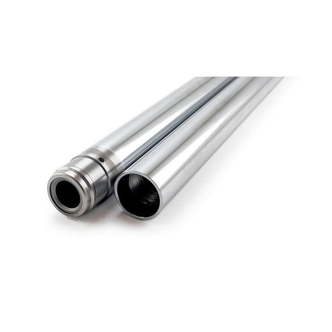 Fork Tubes 41mm, 22-7/8". Show Chrome