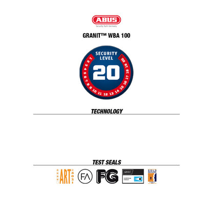 Abus, WBA 100 Granit Ground Anchor