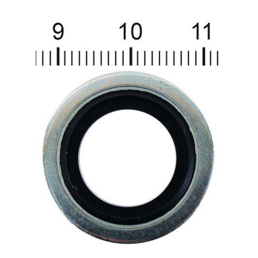 James Gaskets Drain plug seal washer. Bonded steel