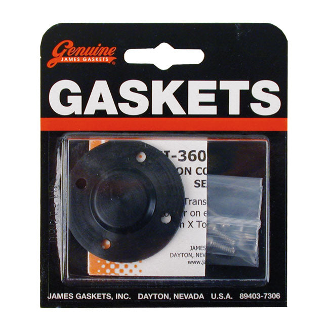 James Gaskets End plate, countershaft. Black