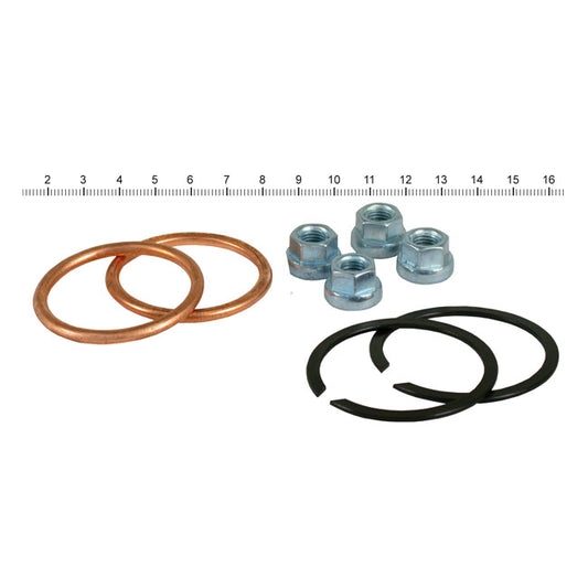 James Gaskets Exhaust gasket & mount kit. Copper gaskets