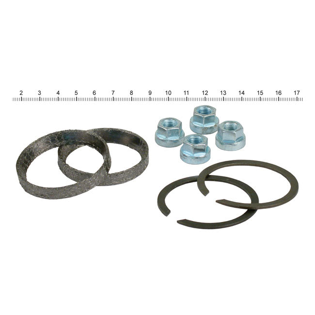 James Gaskets Exhaust gasket & mount kit. 91-09 style