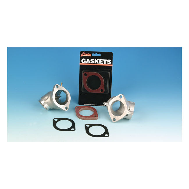 James Gaskets Intake manifold spacer & gasket kit. 2.06" bore