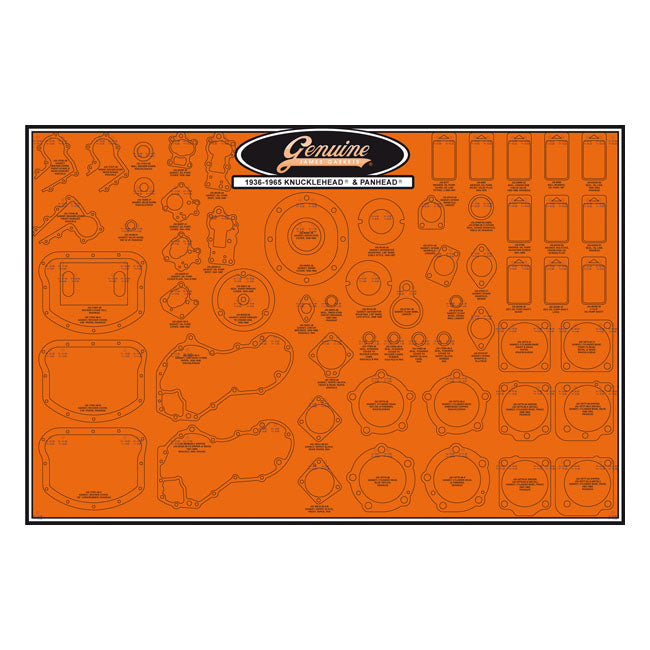 James Gaskets Gasket & seal board. Knuckle & Pan