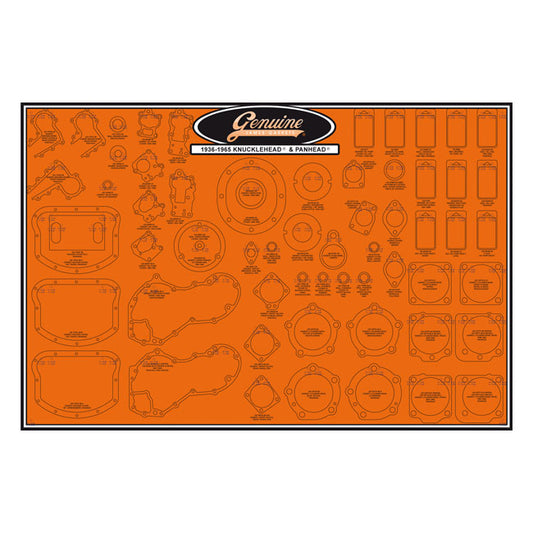 James Gaskets Gasket & seal board. Knuckle & Pan