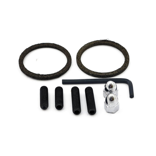 James Gaskets Shovel exhaust gasket & mount kit. Knitted wire