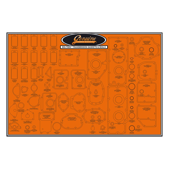 James Gaskets Gasket & seal board. Transmission