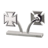 Kustom Tech Maltese Cross Mirror