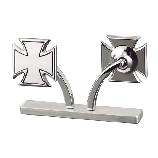 Kustom Tech maltese cross mirror - Kustom Tech motorcycle part