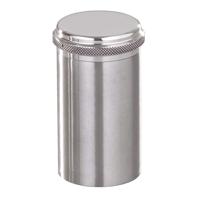 Kustom Tech weld-in gas cap. aluminium Smooth - Kustom Tech motorcycle part