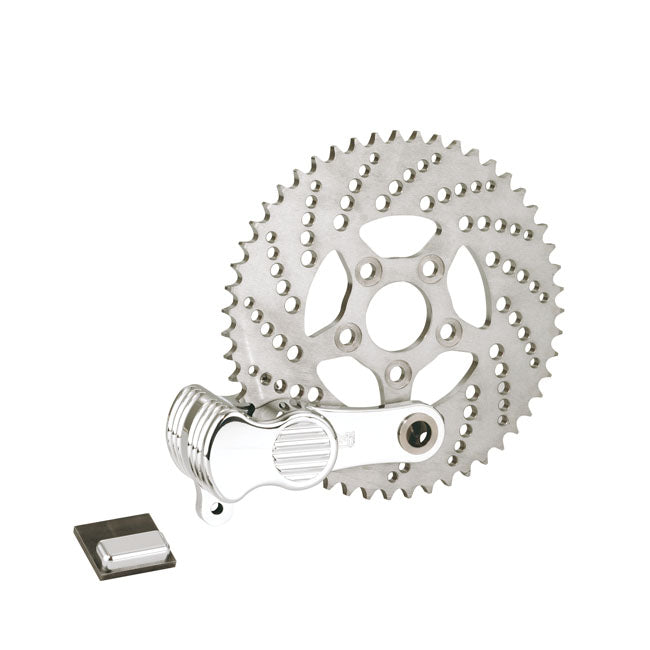 Kustom Tech sprocket brake kit, std style - Kustom Tech motorcycle part