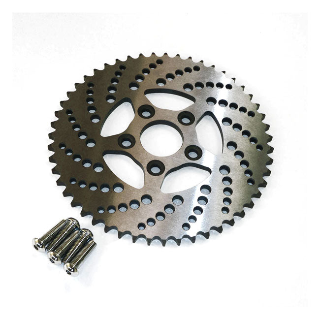 Kustom Tech 51t drilled ss sprocket - Kustom Tech motorcycle part