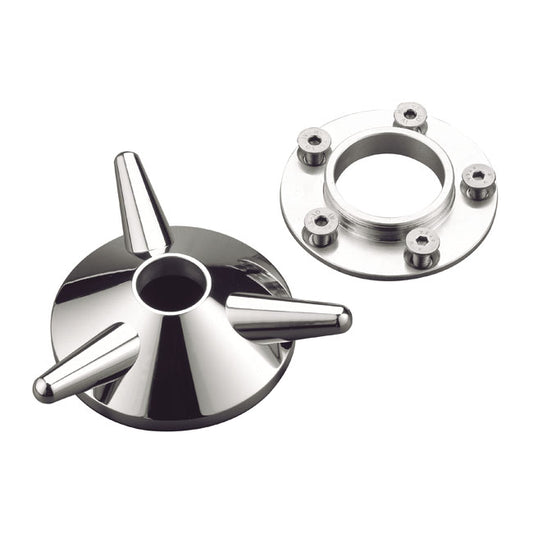 Kustom Tech spinner wheel hub cover. aluminium - Kustom Tech motorcycle part