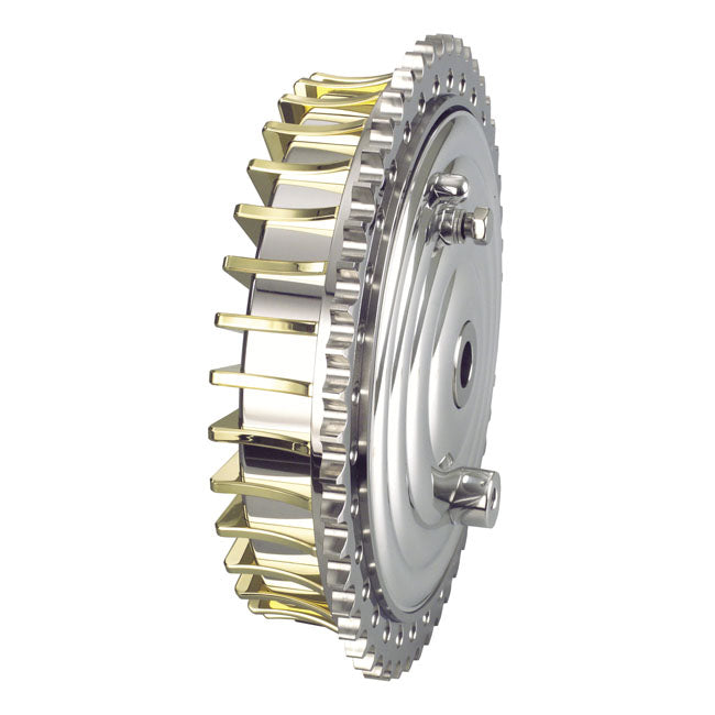 Kustom Tech hydr, brake drum set - Kustom Tech motorcycle part