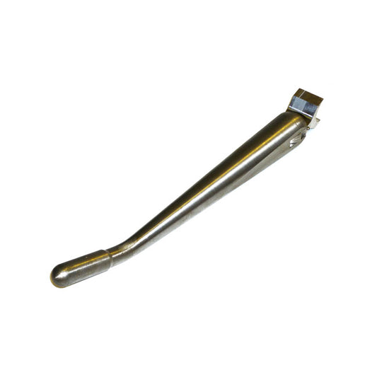 Kustom Tech weld-on Diamond jiffy stand. Plain steel - Kustom Tech motorcycle part
