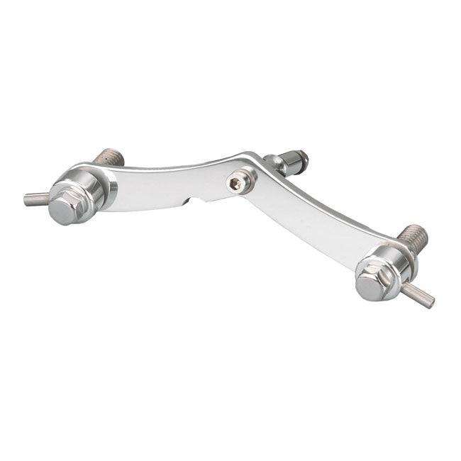 Kustom Tech air cleaner bracket & breather kit. Polished - Kustom Tech motorcycle part