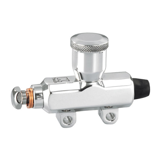 Kustom Tech Custom rear master cylinder hydraulic. Polished - Kustom Tech motorcycle part