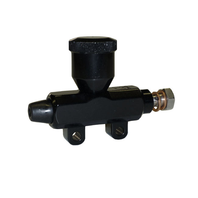 Kustom Tech Custom rear master cylinder hydraulic. Black - Kustom Tech motorcycle part