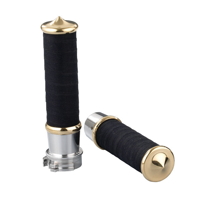 Kustom Tech fabric tape style grips - Kustom Tech motorcycle part