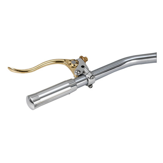 Kustom Tech DeLuxe mechanical clutch lever assembly. Brass/alu - Kustom Tech motorcycle part