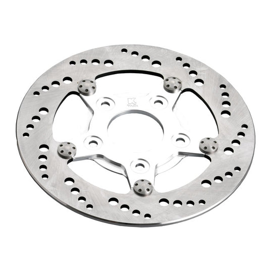 Kustom Tech drilled brake rotor stainless steel 8 1/2 inch - Kustom Tech motorcycle part