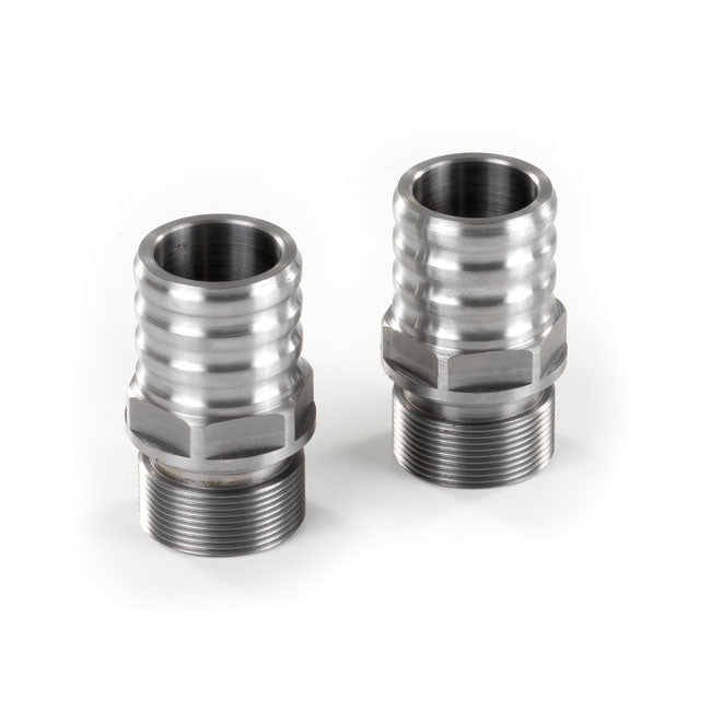 Kustom Tech ribbed fork tube caps M34 x 1.5 - Kustom Tech motorcycle part