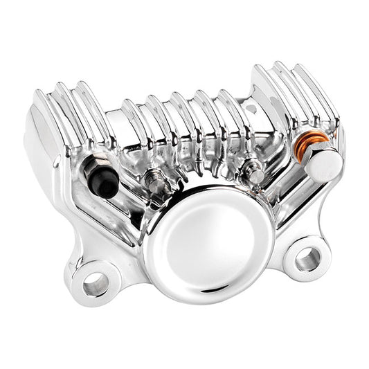 Kustom Tech Super Freni 2 piston brake caliper. Polished - Kustom Tech motorcycle part