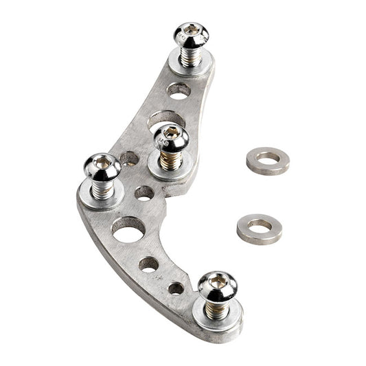 Kustom Tech Super Freni front caliper bracket. Raw - Kustom Tech motorcycle part