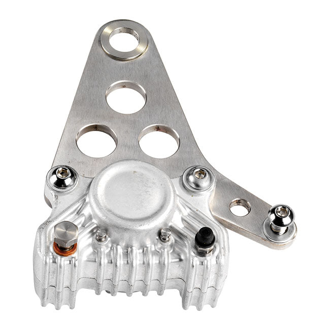 Kustom Tech Super Freni rear caliper bracket. Raw - Kustom Tech motorcycle part
