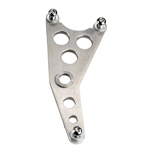 Kustom Tech Super Freni rear caliper bracket. Raw - Kustom Tech motorcycle part
