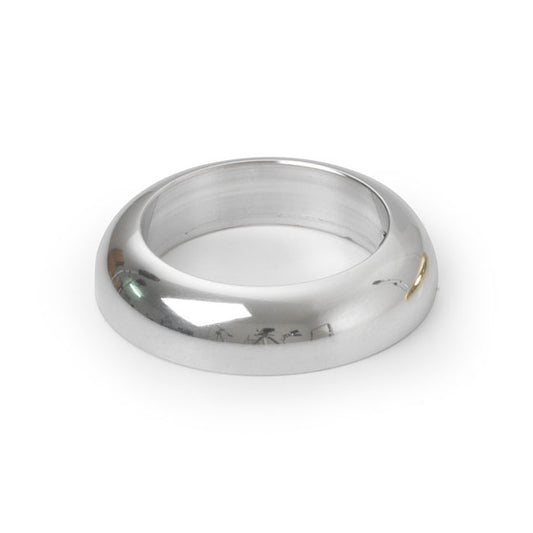 Kustom Tech handlebar grip rings. Chrome - Kustom Tech motorcycle part