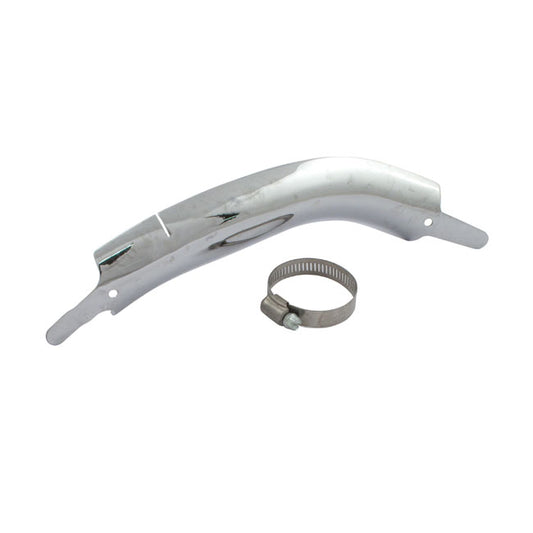 FLT Front Header Heat Shield Chrome