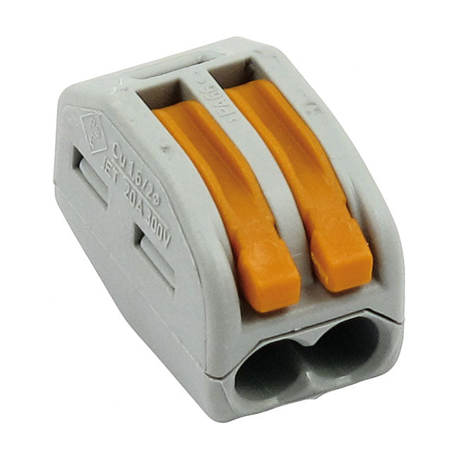 Custom Dynamics Cage Clamp connector. 2-position - Custom Dynamics cable clamps at Pedro's Parts