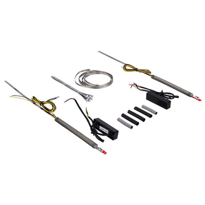 Custom Dynamics TruWRAPZ LED Turn Signals - Smoke Tube / Amber LEDs / Chrome Stainless - Custom Dynamics turn signals at Pedro's Parts